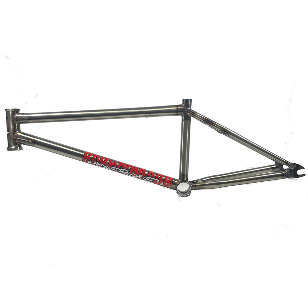 S&M BTM Hoder XL BMX Frame Gloss Clear Waller BMX