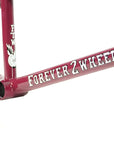Alive FTW Frame Burgundy - Waller BMX