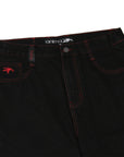 Doomed Heavies x Animal Jeans Black with Red Stitch - Waller BMX