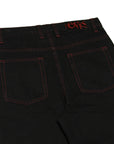 Doomed Heavies x Animal Jeans Black with Red Stitch - Waller BMX