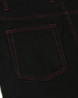Doomed Heavies x Animal Jeans Black with Red Stitch - Waller BMX