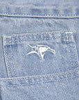 Doomed Heavies x Animal Jeans Light Blue with White Stitch - Waller BMX