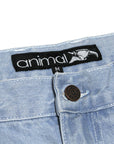 Doomed Heavies x Animal Jeans Light Blue with White Stitch - Waller BMX
