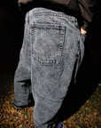 Heavies Bern Double Knee Jeans Washed Black