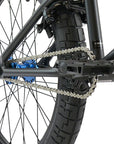 Tribal Dragon 20" Complete BMX Bike - Matte Black With Blue parts