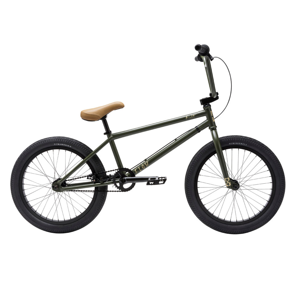 FIT Flow Complete BMX Bike - Matte Green 21