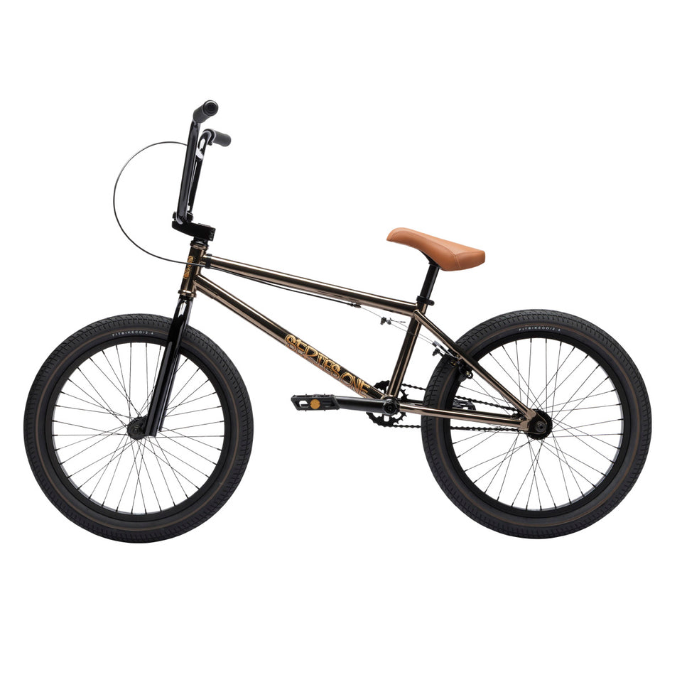 FIT Series One Complete BMX Bike - Gloss Smoke Chrome 20.5