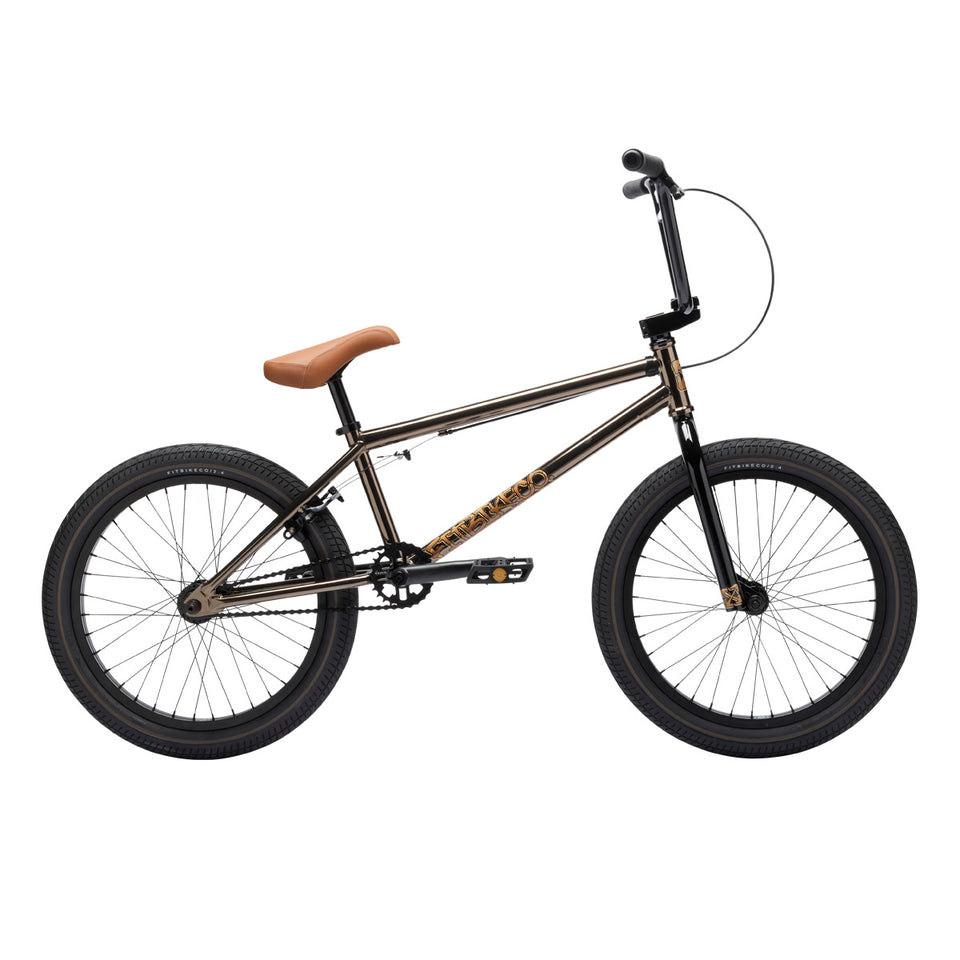 FIT Series One Complete BMX Bike - Gloss Smoke Chrome 20.5