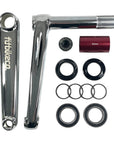 FIT Bossless Indent 24mm Cranks - RHD 175mm Chrome