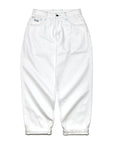 Heavies X Moto-Bunka Jeans White