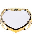 Box Two Chrome Number Plate - Small - Waller BMX