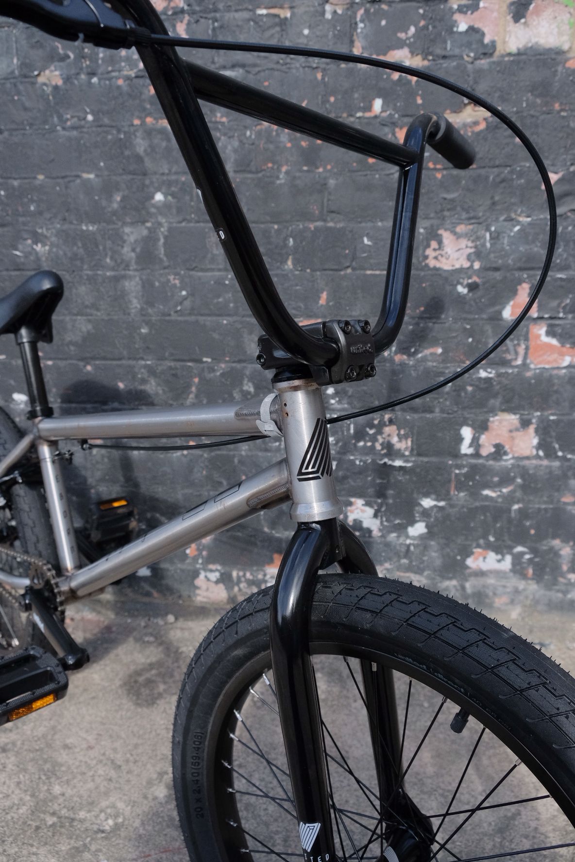 United Reborn Complete BMX Bike - Gloss Clear (Second Hand
