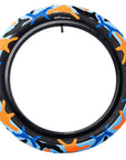 Cult Vans Tyre 20" - Blue / Orange Camo With Black Sidewall 2.40"