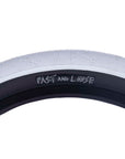 Cult Fast And Loose Pool Tyre - White With Black Sidewall 2.40"