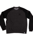 Federal Embroidered Crew Sweatshirt - Grey/Black