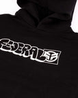 Federal Tagged Outline Hoodie - Black