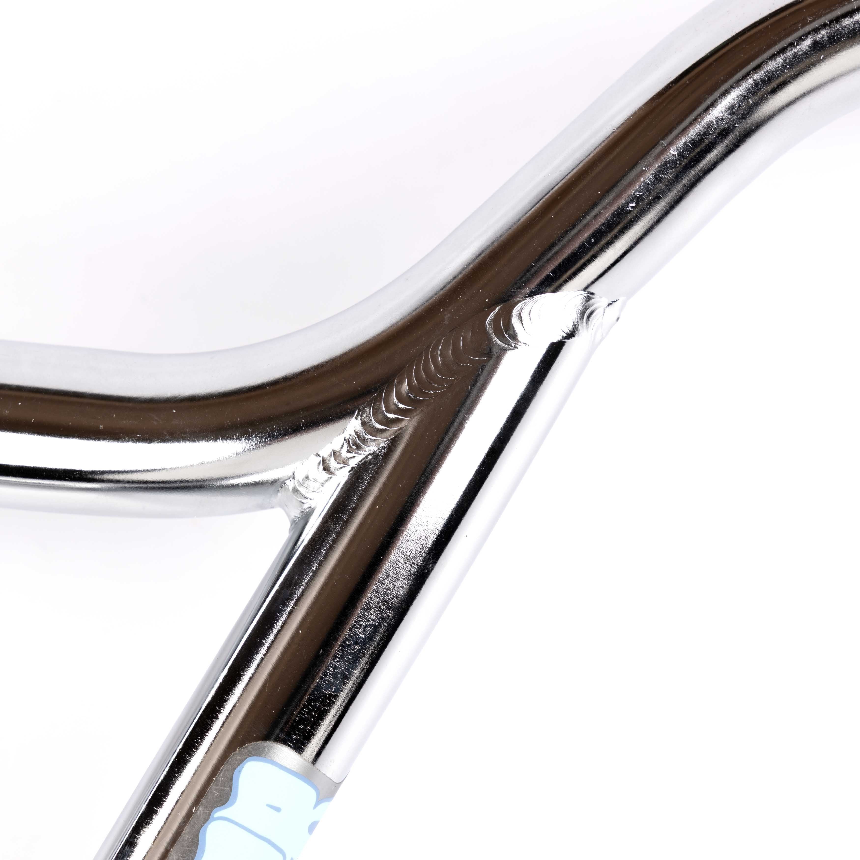 Stranger Piston V2 Bars - Chrome | Waller BMX