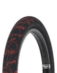 Subrosa Sawtooth Tyre 20" - Black With Blood Splatter 2.35"