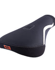 Cult X Vans Old School Pro Mid Pivotal Seat - Black With White Stripe, Gum Base
