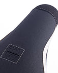 Cult X Vans Old School Pro Mid Pivotal Seat - Black With White Stripe, Gum Base