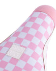 Cult X Vans Old Skool Pro Mid Pivotal Seat - Pink/White Checkers, Gum Base