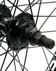 Tribal 20" Wheelset With RHD Cassette Wheel - Black