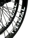 Tribal 20" Wheelset With RHD Cassette Wheel - Black