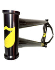 S&M ATF XL Trans Black BMX Frame - Waller BMX