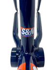 S&M Hoder BTM XL Frame FITED Blue (Edwin Colourway) - Waller BMX