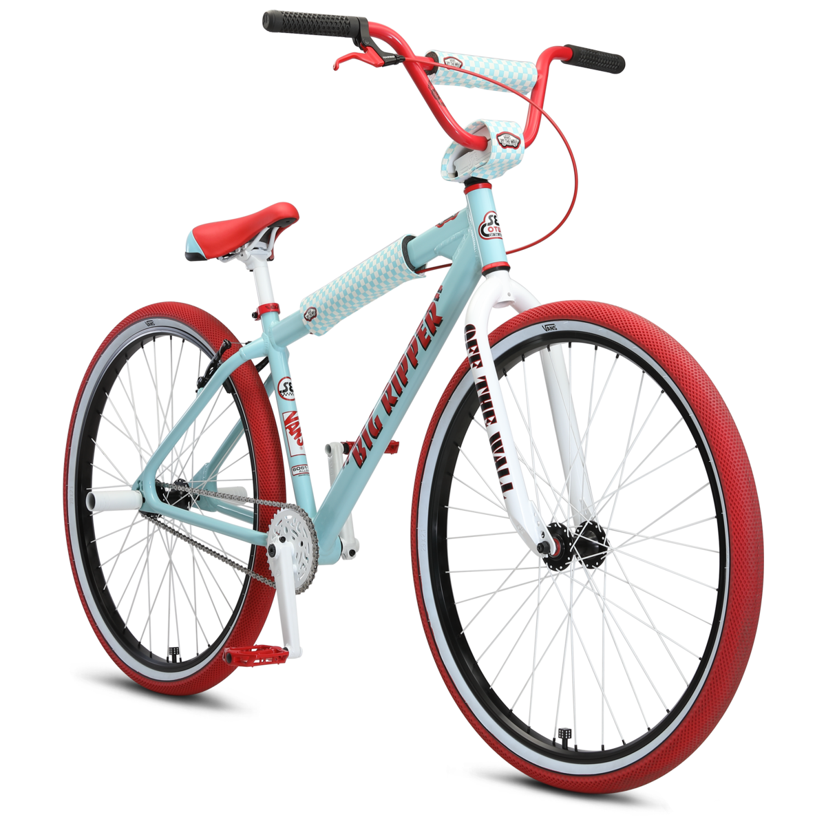 Baby blue big ripper top