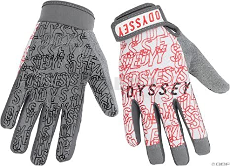 waller handschuhe Odyssey Power Gloves White/Red
