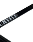 Alive Survive Bar 8.7" ED Black - Waller BMX