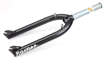 S&M 22" Pitchfork BMX Forks With Brake Mounts - Black