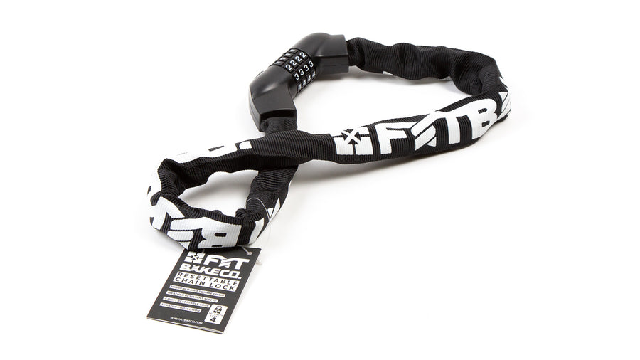 Fit Bike Co Resettable/Combination Chain Lock