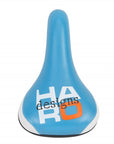 Haro 87 Designs Logo Railed Seat - Blue - Waller BMX