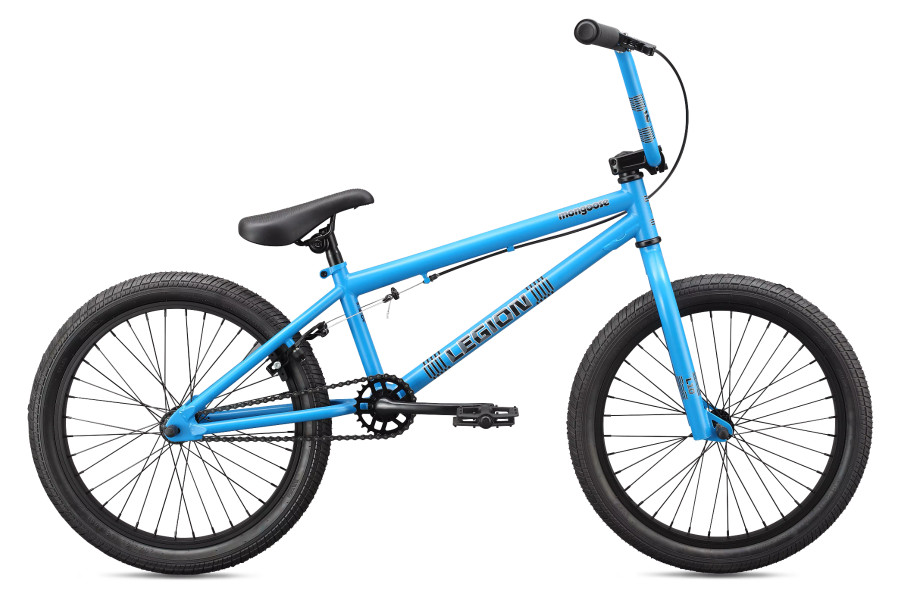 Baby blue bmx shop bike