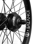 Primo Freemix DSG plastic hubguard with cone nut Black 14mm - Waller BMX