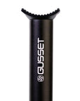 Gusset MTB Pivotal Seat Post 330mm Black - Waller BMX