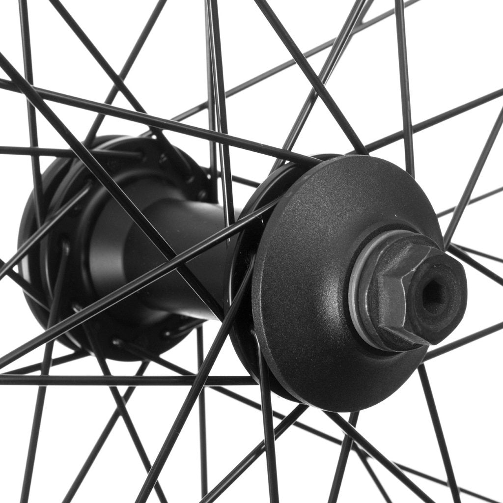 Stranger Crux V2 Front Wheel Black Hub With Black XL Rim 10mm 3