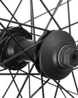 Stranger Crux V2 Front Wheel - Black Hub With Black XL Rim 10mm (3/8") - Waller BMX