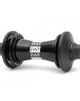 Cult Crew Match Front Wheel With Guards - Black 10mm (3/8") at . Quality Front Wheels from Waller BMX.