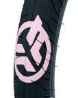 Federal Command LP Tyre - Black With Pink Logos 2.40" - Waller BMX