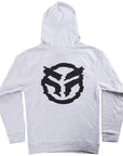 Federal Glitched Hoodie - Grey | BMX