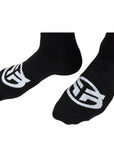 Federal Logo Socks - Black With White Logos - Waller BMX