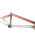 Federal Bruno ICS2 Frame - Matt Trans Burnt Orange To Raw Fade | BMX