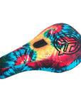 Federal Bmx Mid Pivotal Logo Seat Tie Die With Thicker Black Embroidery