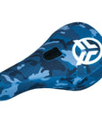 Federal Bmx Sublimated Mid Pivotal Logo Seat Blue Camo And White Logo