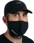 Federal Embroidered Mask - Black - Waller BMX