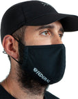 Federal Embroidered Mask - Black - Waller BMX
