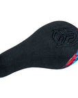 Federal Mid Stealth Logo Seat - Black With Tie Dye Back Panel And Thicker Black Embroidery at . Quality Seat from Waller BMX.